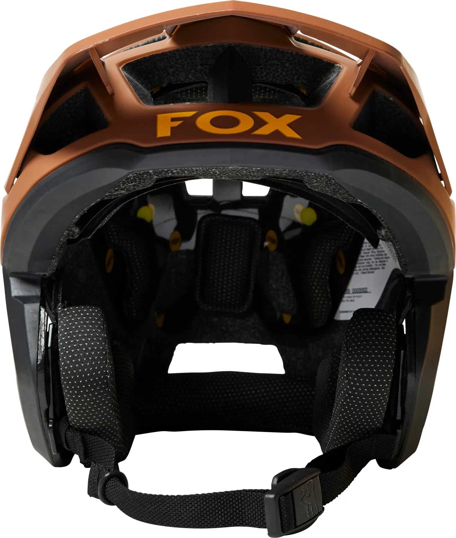 Fox Dropframe Pro Dvide Helmet Nutmeg