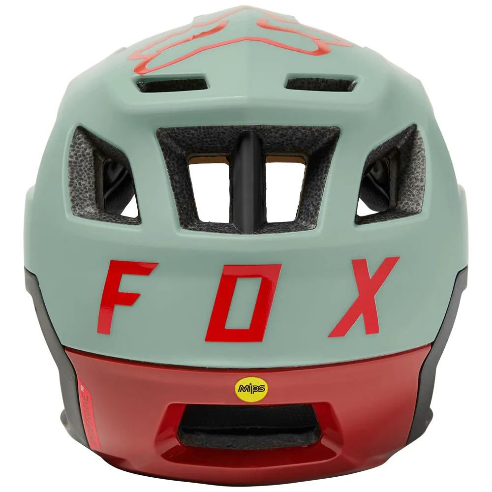 FOX DROPFRAME PRO HELMET MIPS MATTE CE [EUCALYPTUS]