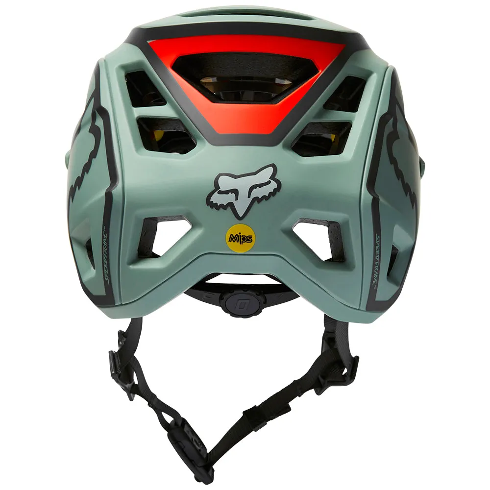 Fox Speedframe Pro Dvide Helmet Ce Mips - Eucalyptus