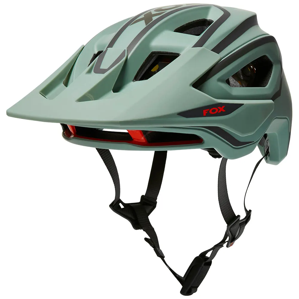 Fox Speedframe Pro Dvide Helmet Ce Mips - Eucalyptus