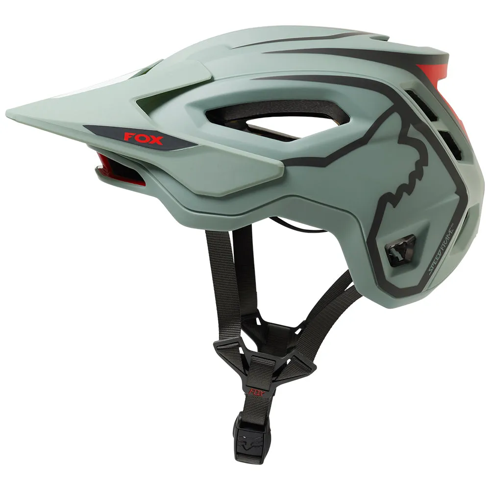 Fox Speedframe Pro Dvide Helmet Ce Mips - Eucalyptus