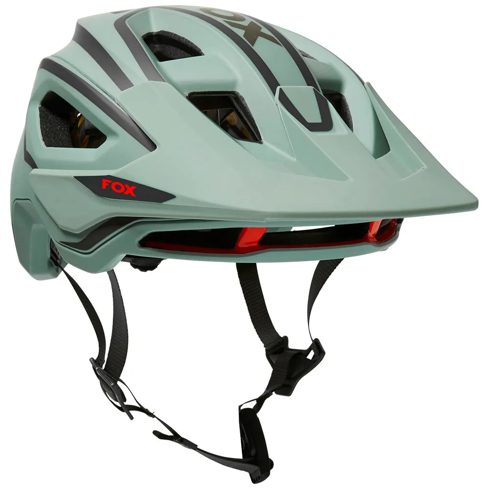 Fox Speedframe Pro Dvide Helmet Ce Mips - Eucalyptus