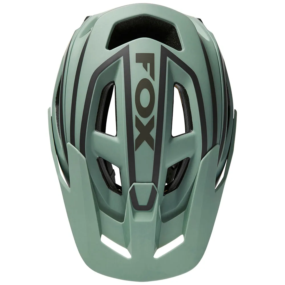 Fox Speedframe Pro Dvide Helmet Ce Mips - Eucalyptus