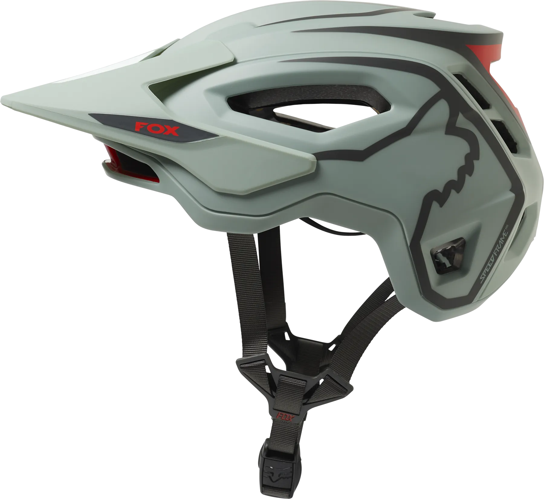 Fox Speedframe Pro Dvide Helmet Eucalyptus
