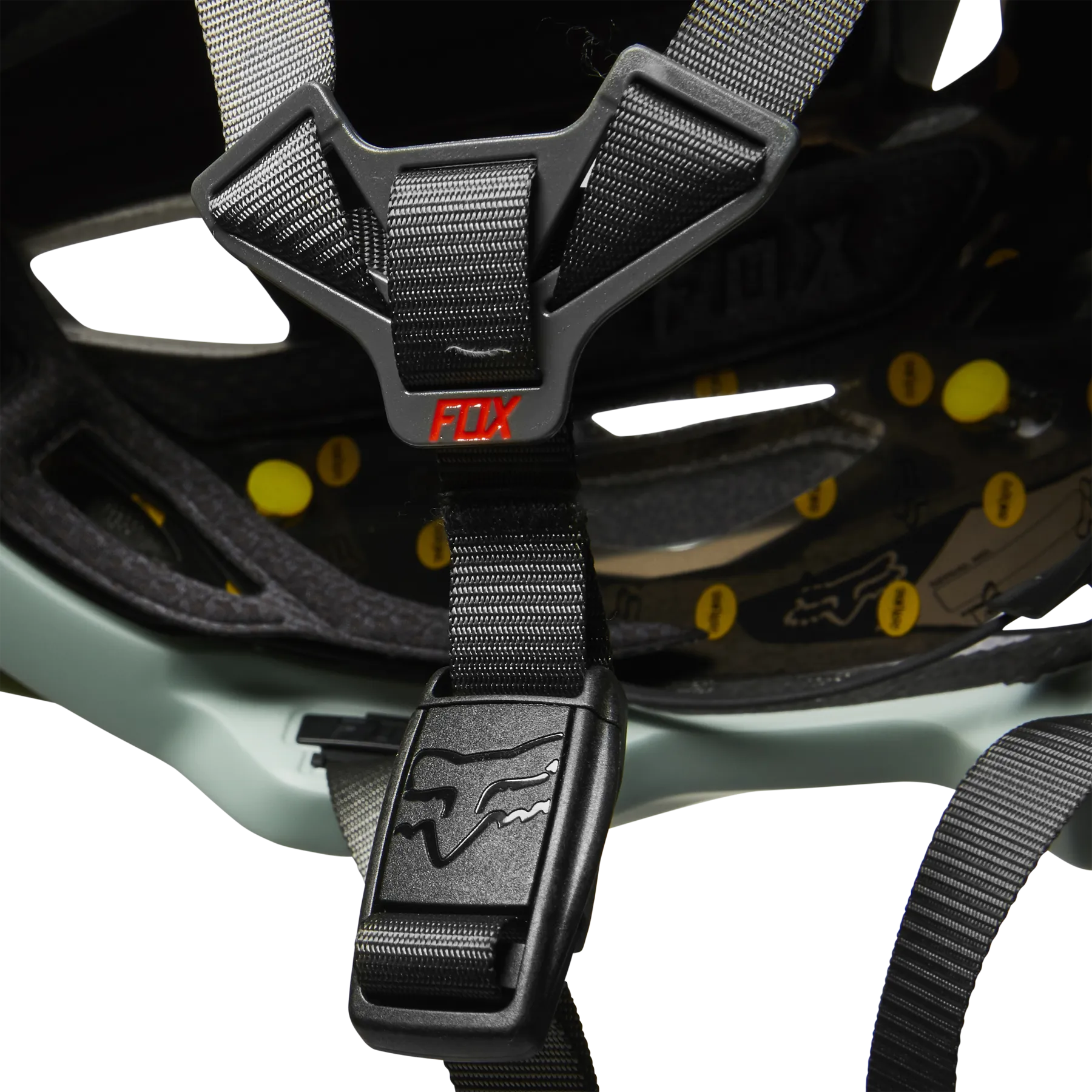 Fox Speedframe Pro Dvide Helmet Eucalyptus