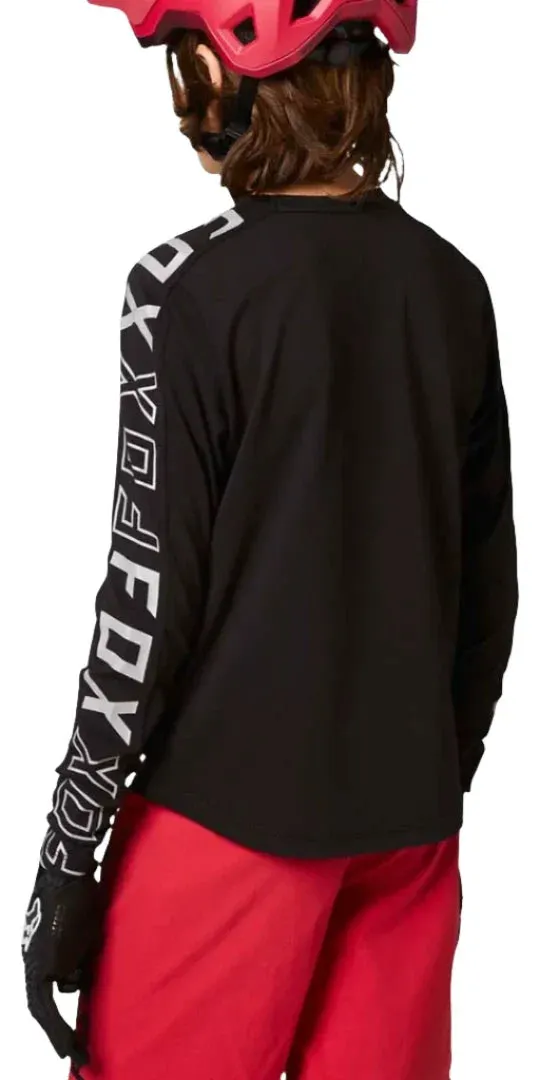 Fox YOUTH RANGER DR LS JERSEY - Black