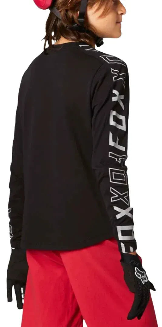 Fox YOUTH RANGER DR LS JERSEY - Black