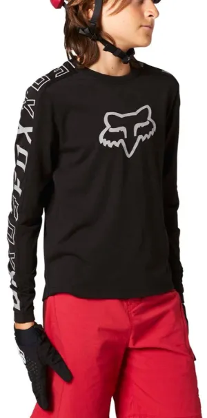 Fox YOUTH RANGER DR LS JERSEY - Black