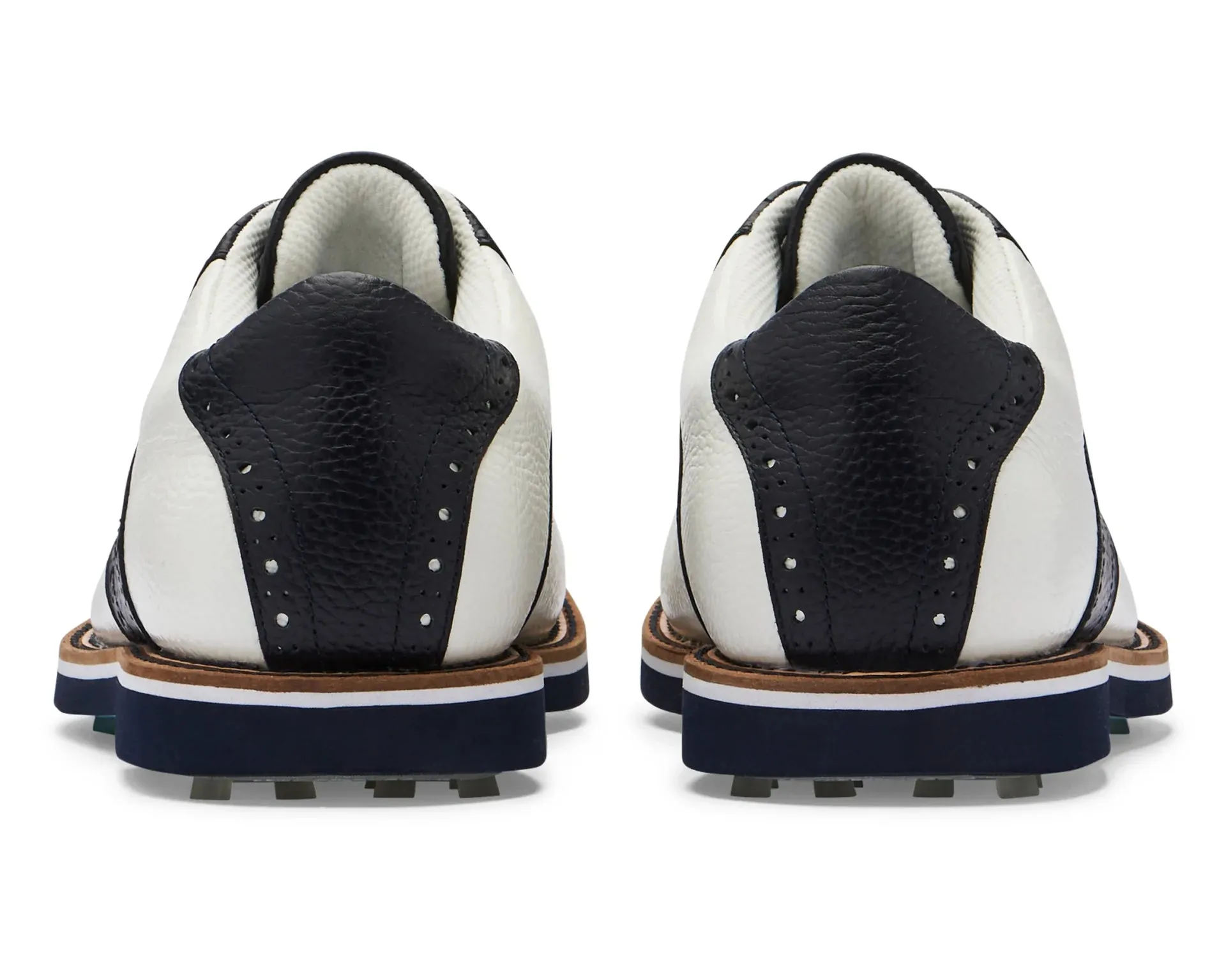 G/Fore Men's Saddle Gallivanter Golf Shoes: Snow/Twilight