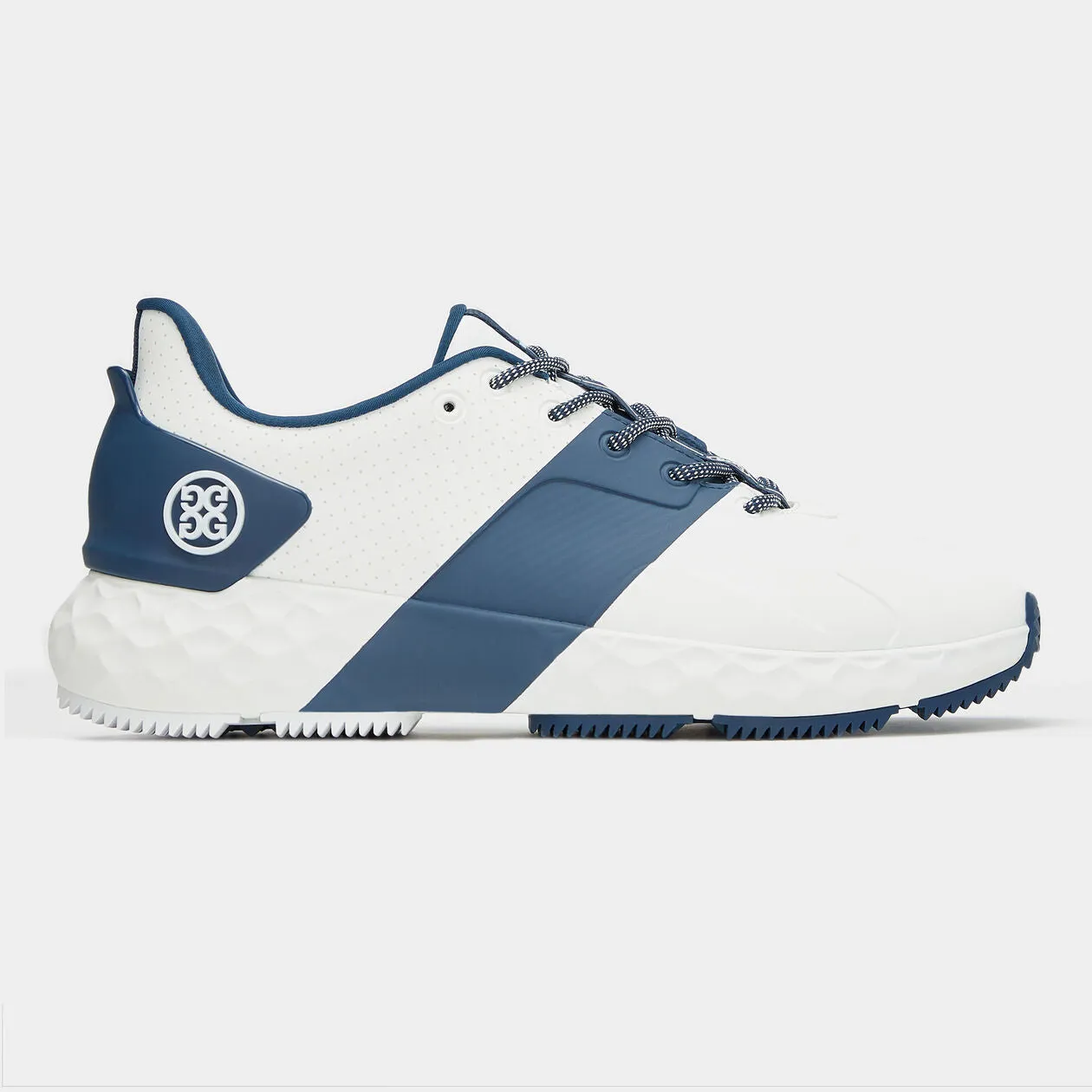 G/FORE MG4  Perforated Contrast Stripe Womens Golf Shoe - Snow