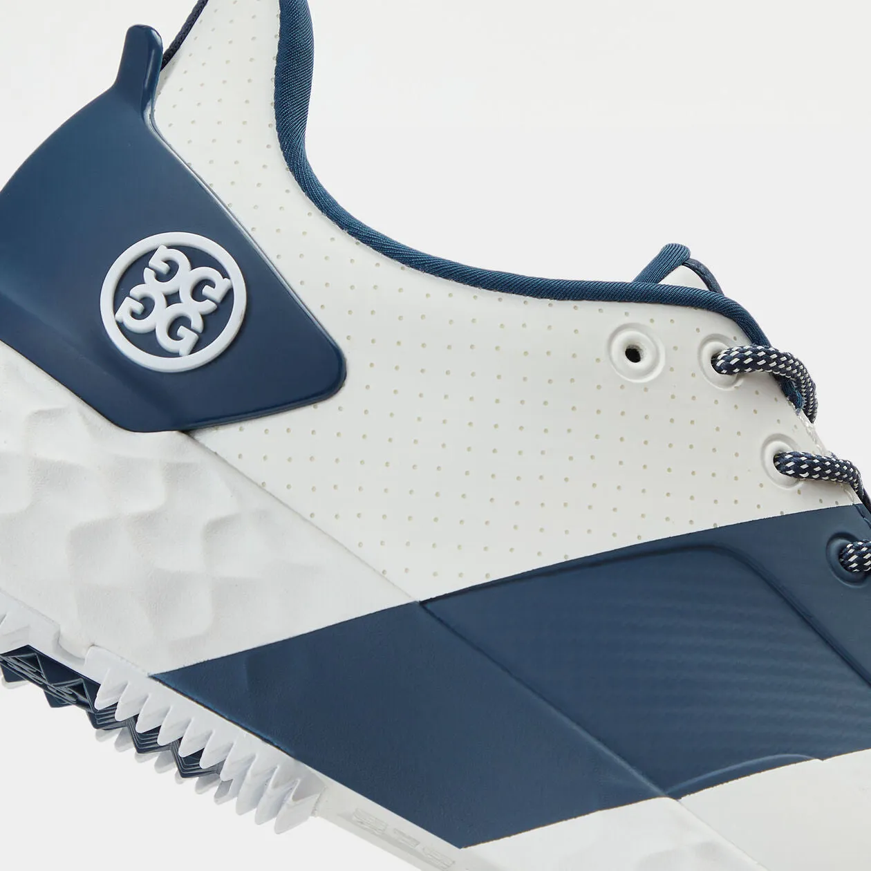 G/FORE MG4  Perforated Contrast Stripe Womens Golf Shoe - Snow