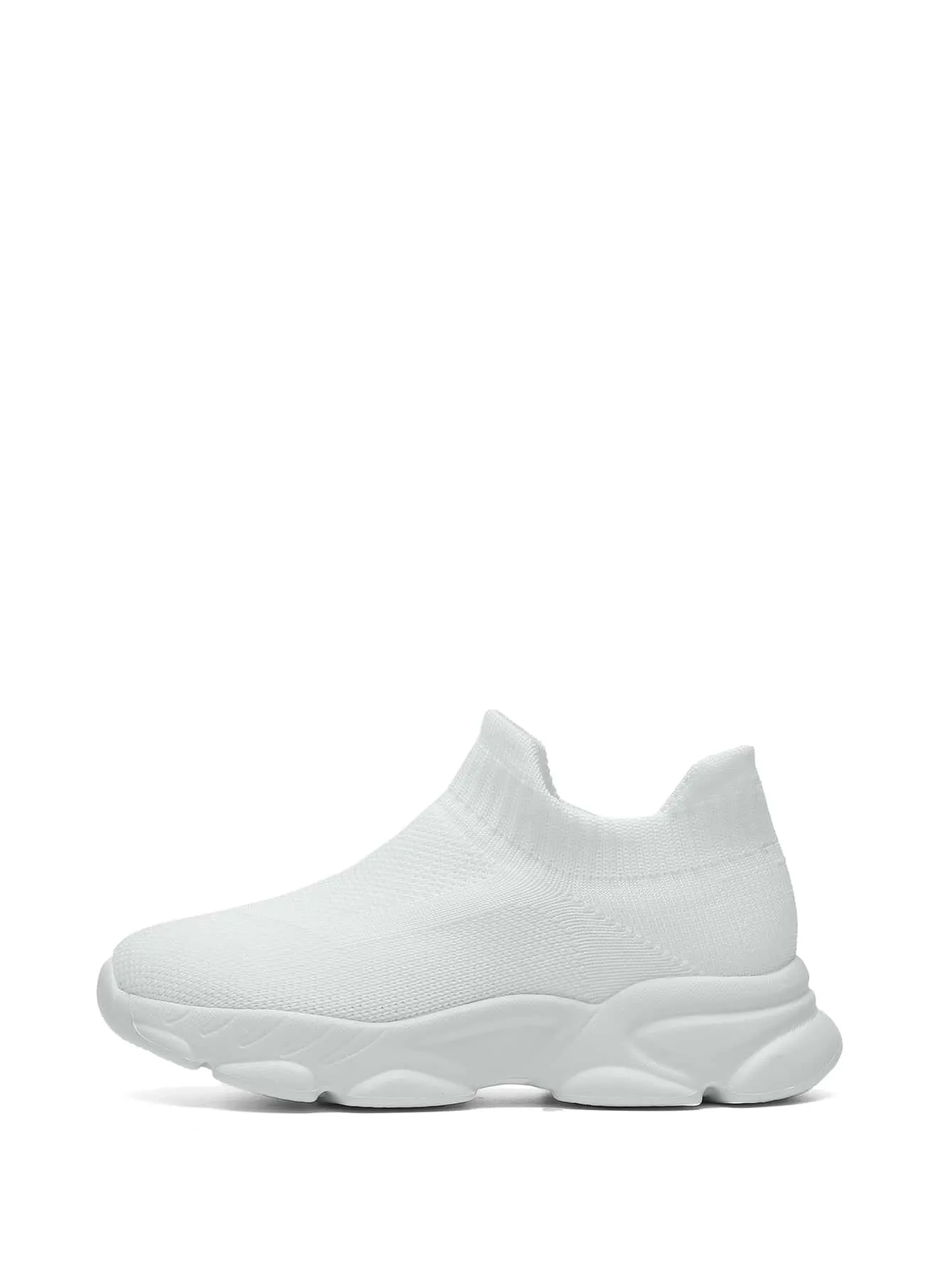 Girls Minimalist Slip-On Chunky Sneakers- FD