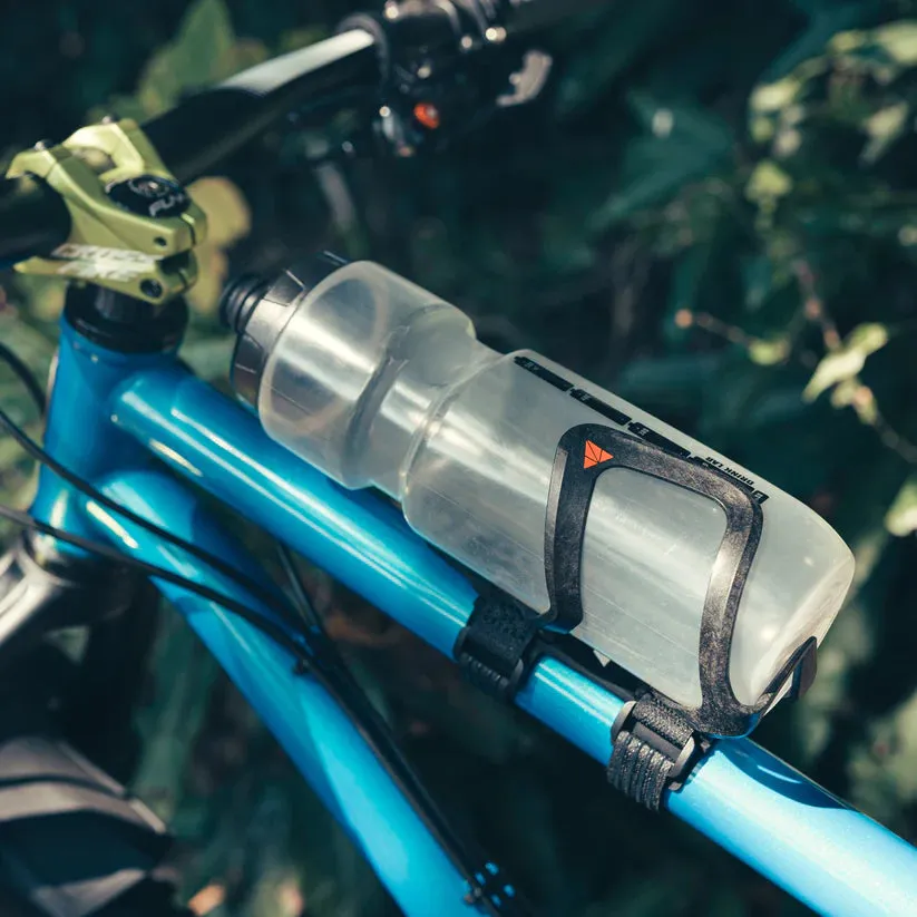 Granite Design Aux Carbon Bottle Cage - With strap kit