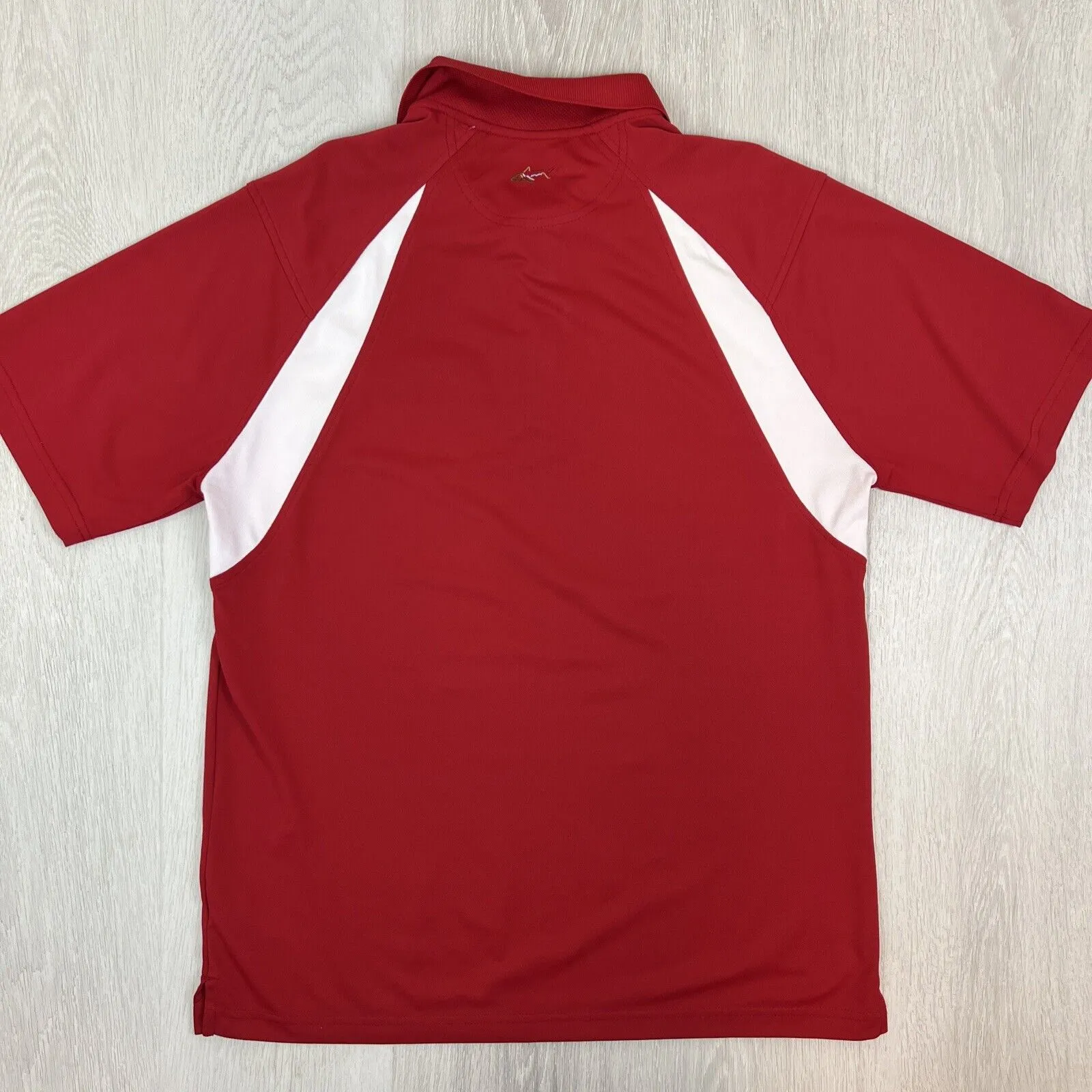 Greg Norman Riverside Oaks Golf Resort Mens Red Polo Shirt Size Medium