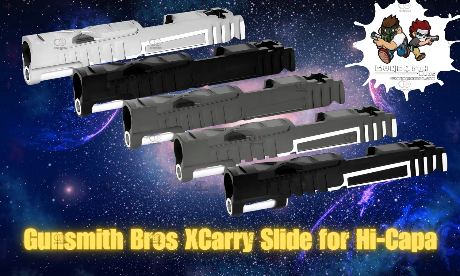 Gunsmith Bros XCarry Slide for Hi-Capa (5 color)