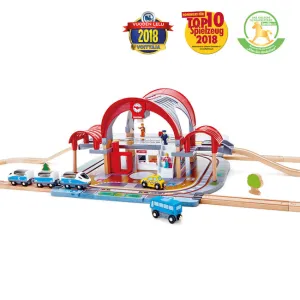 hape toys grand city station