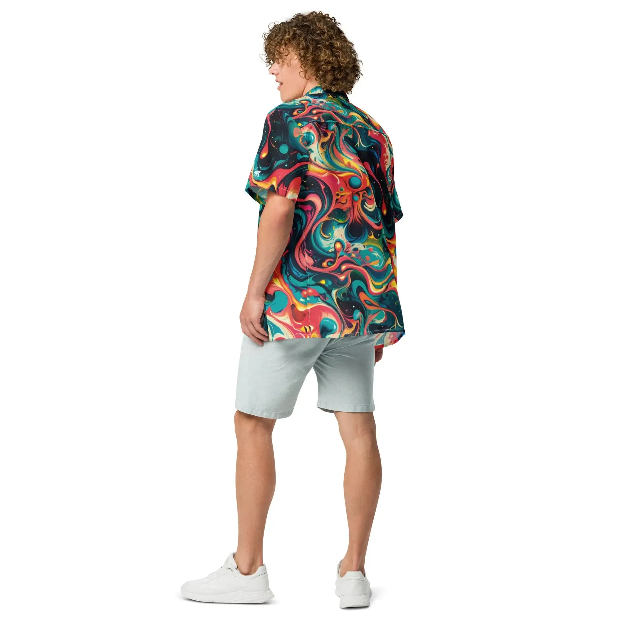 Hawaiian Shirt - Celestial Splash