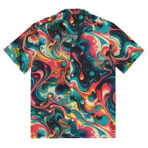 Hawaiian Shirt - Celestial Splash