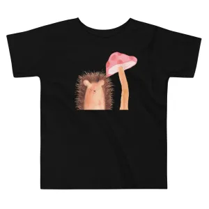 Hedgehog and Mushroom Toddler Short Sleeve Tee