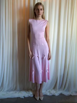 HEIRESS DRESS IN PEONY