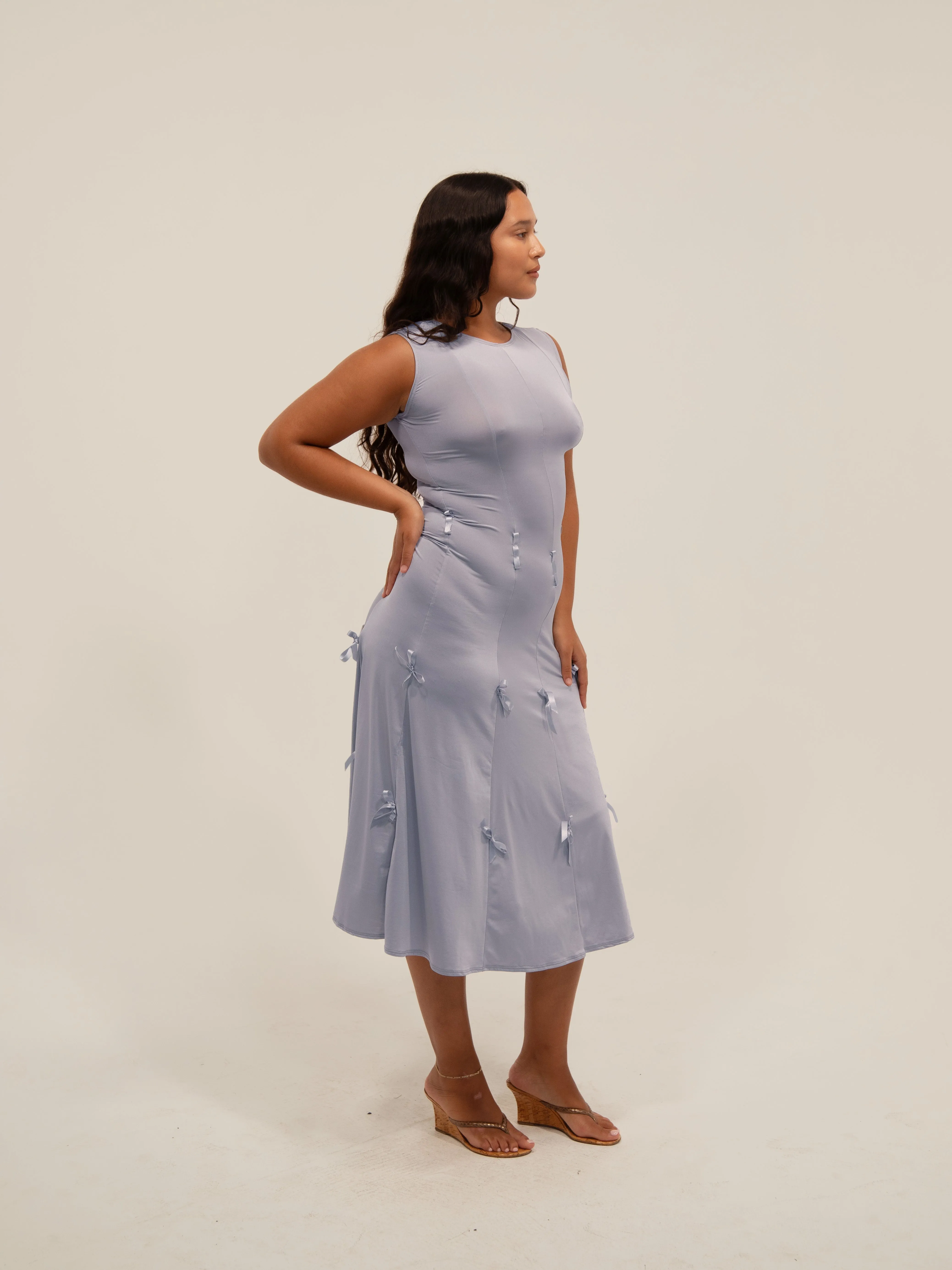 HEIRESS DRESS IN STARDUST