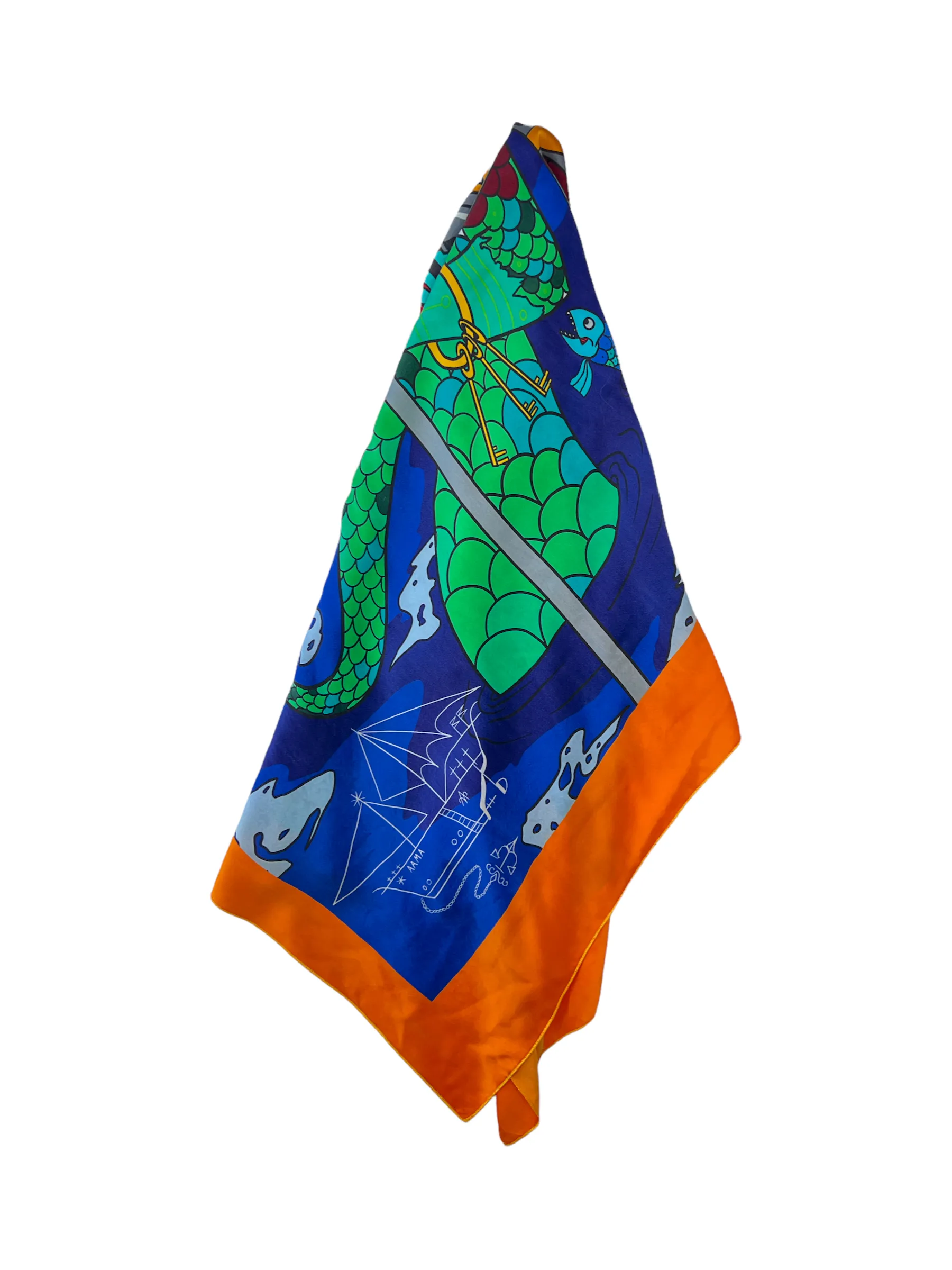HOA X Gianni Lee Sea Spirit Silk Scarf