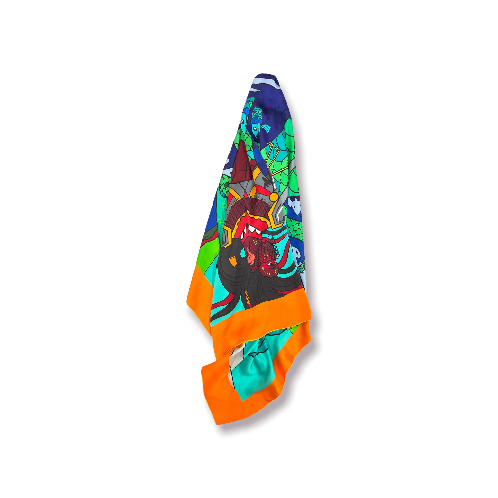 HOA X Gianni Lee Sea Spirit Silk Scarf