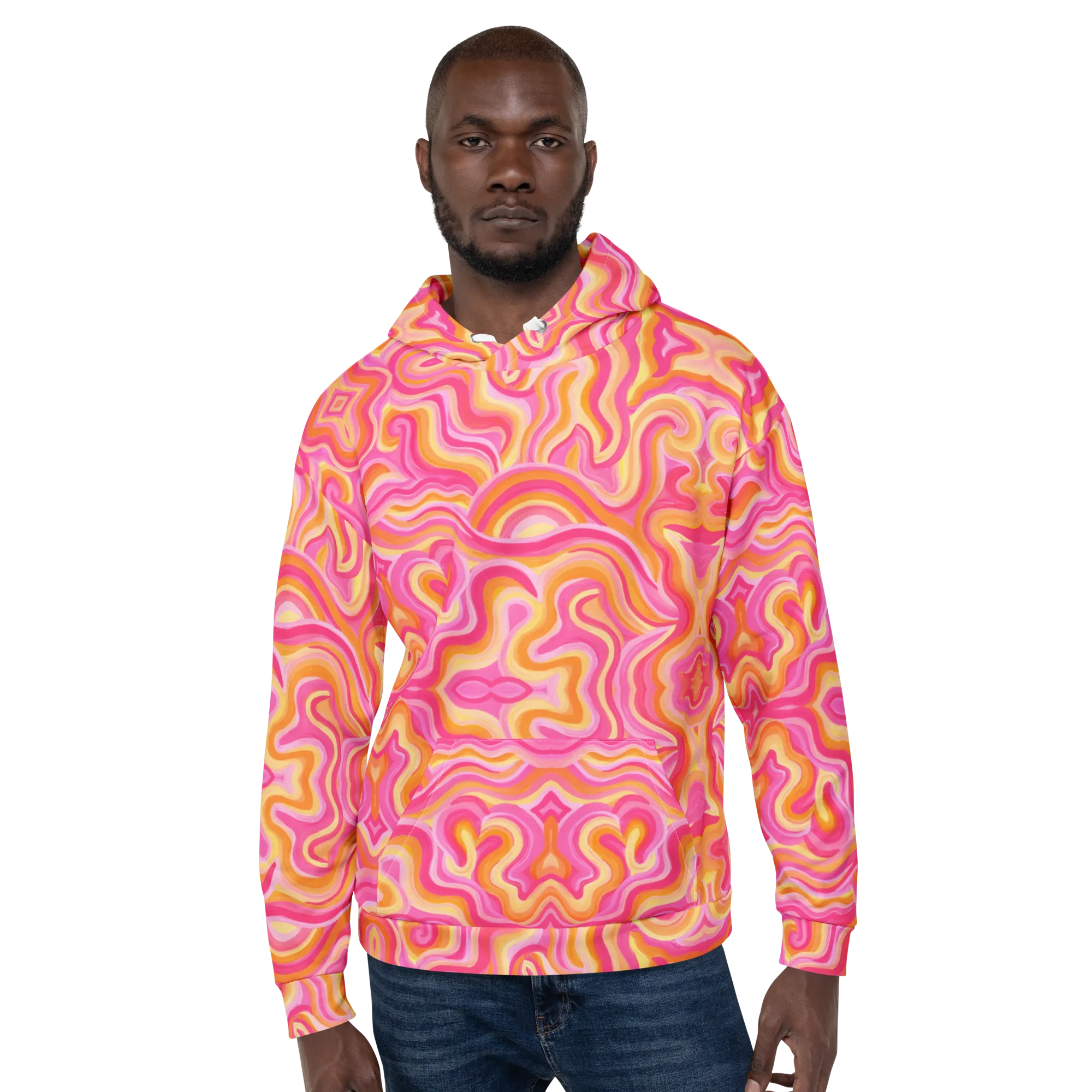 Hooded Sweatshirt- "Sunset" Design