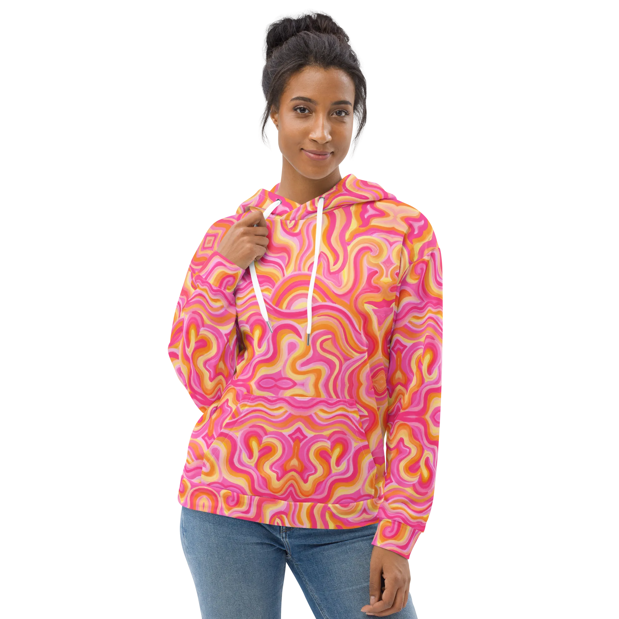 Hooded Sweatshirt- "Sunset" Design