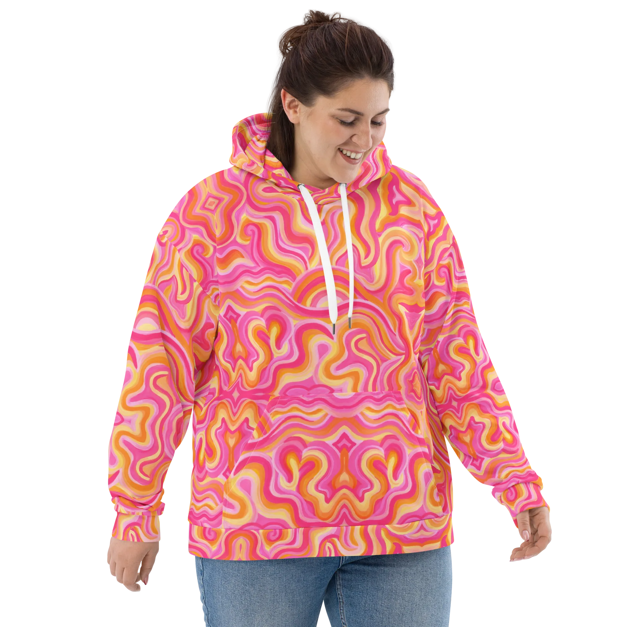 Hooded Sweatshirt- "Sunset" Design