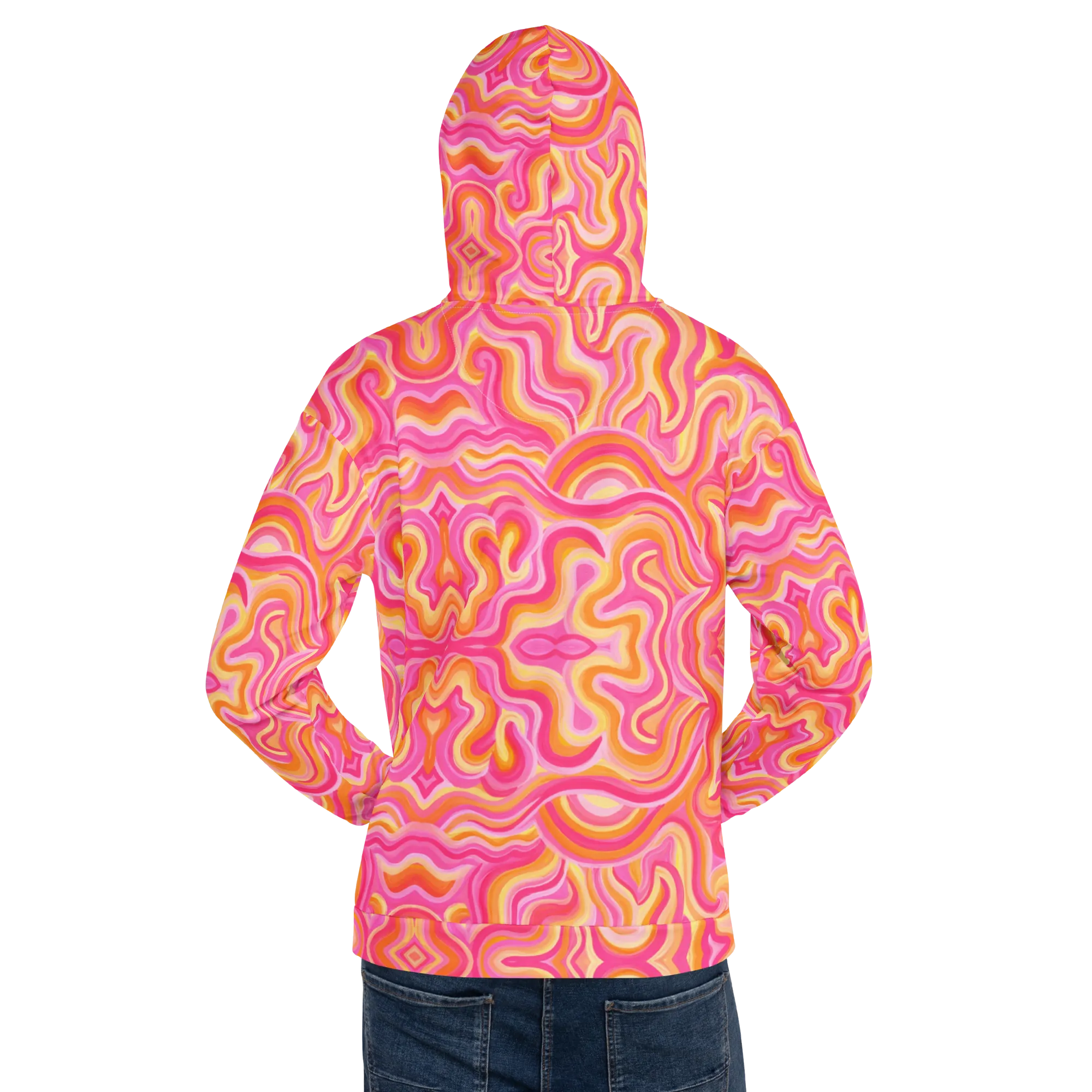 Hooded Sweatshirt- "Sunset" Design