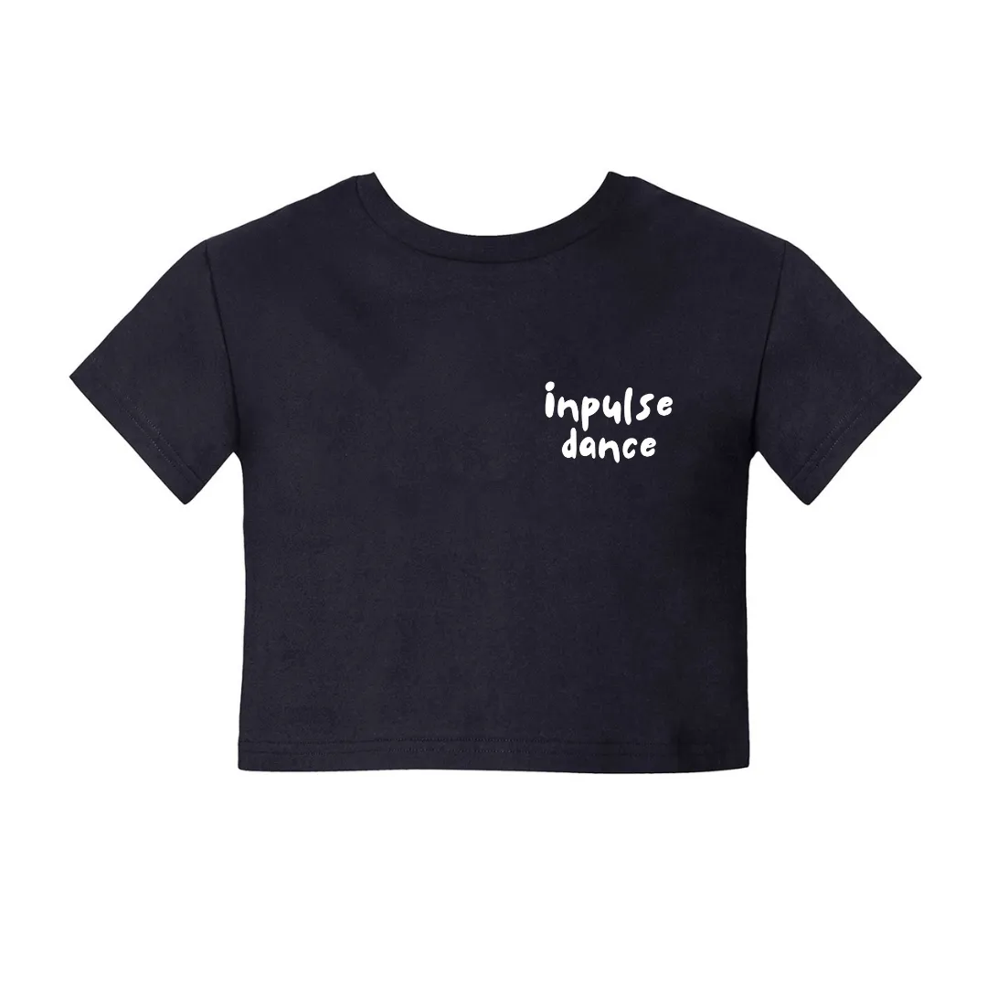 Inpulse Parker Cropped Tee Puff Print | PRE ORDER NOW