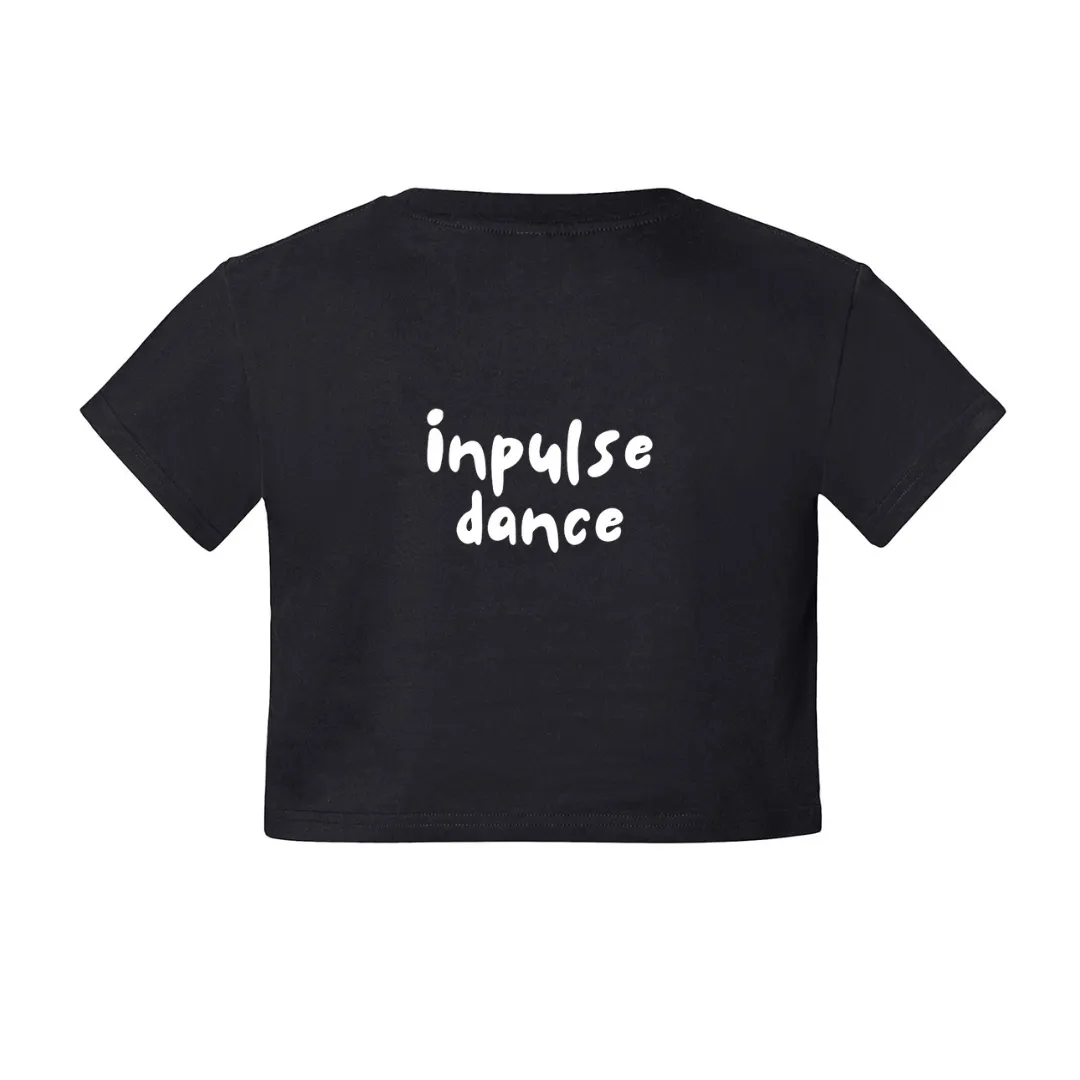 Inpulse Parker Cropped Tee Puff Print | PRE ORDER NOW