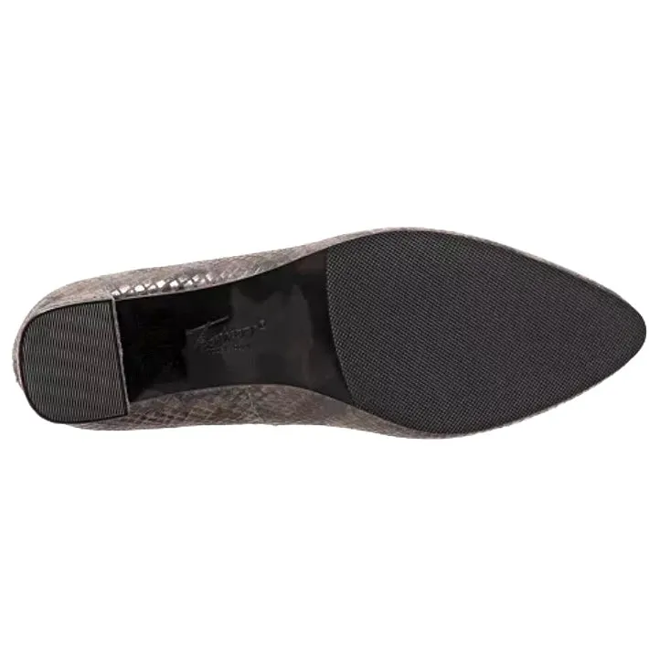 KARI Women's Block Heel Slip On Pump