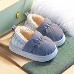 Kids fur shoes
