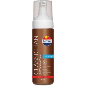 Le Tan Classic Foam Medium/Dark 180mL