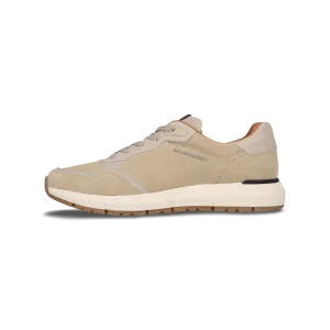 Leder Sneaker beige