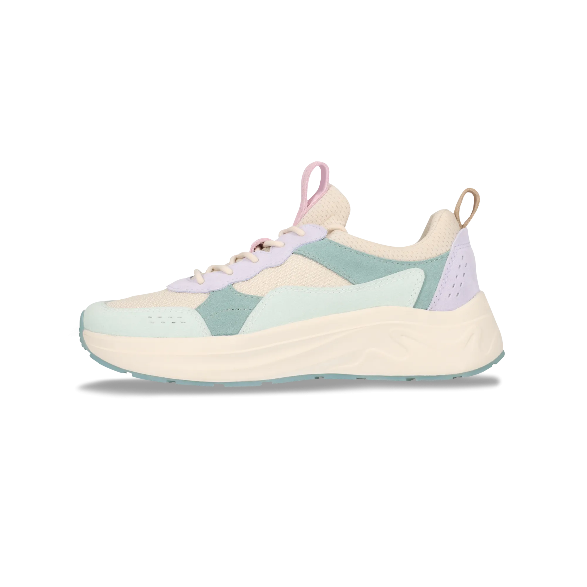 Leder Sneaker grün