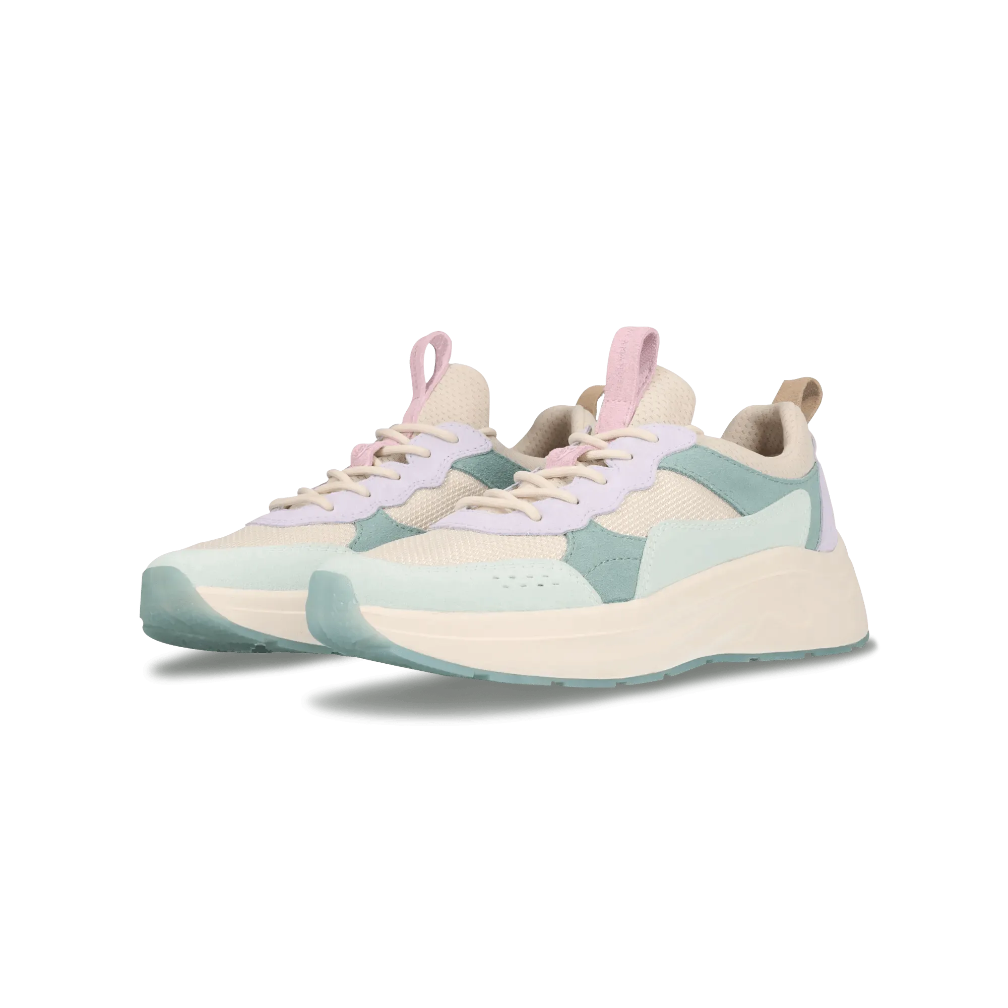 Leder Sneaker grün