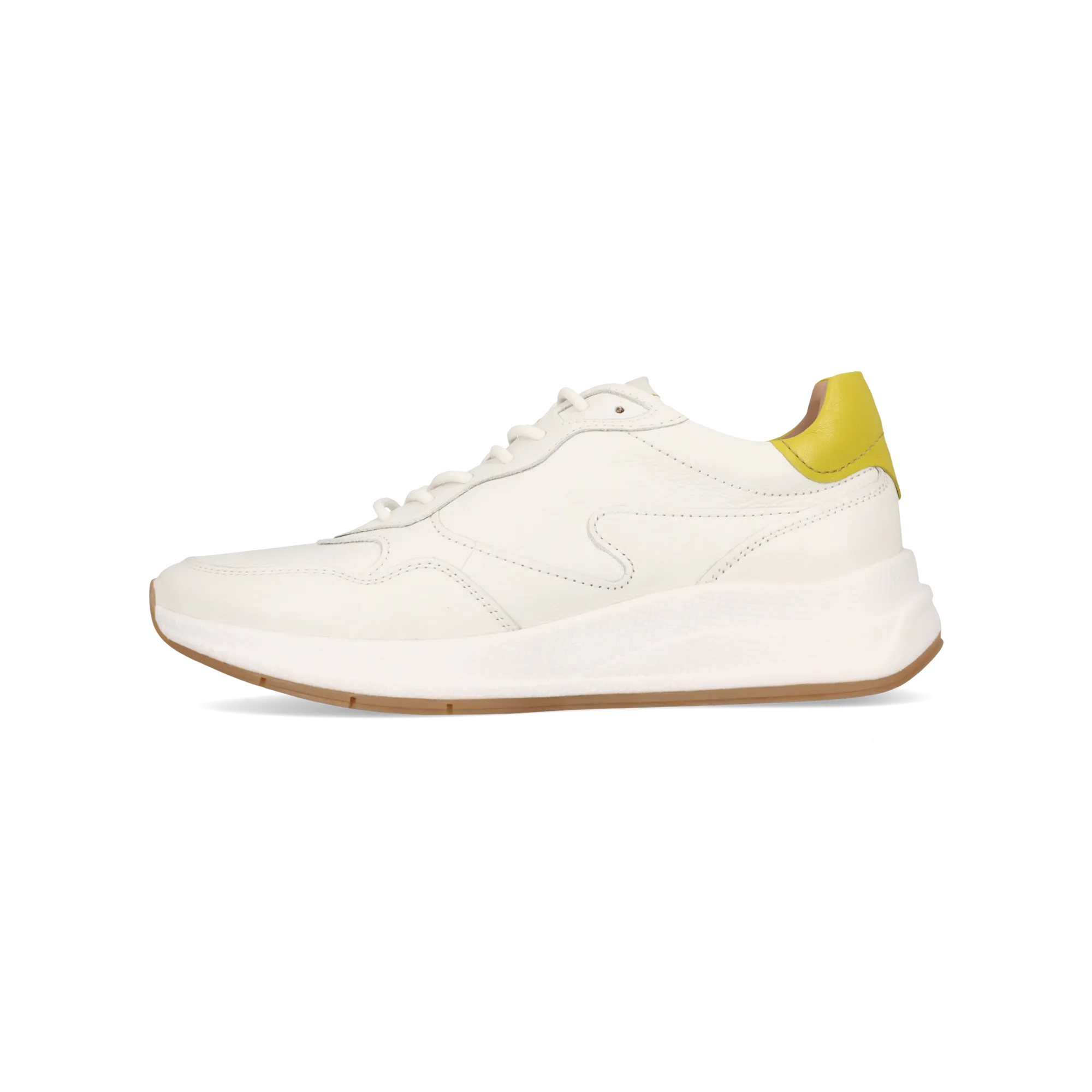Leder Sneaker weiß