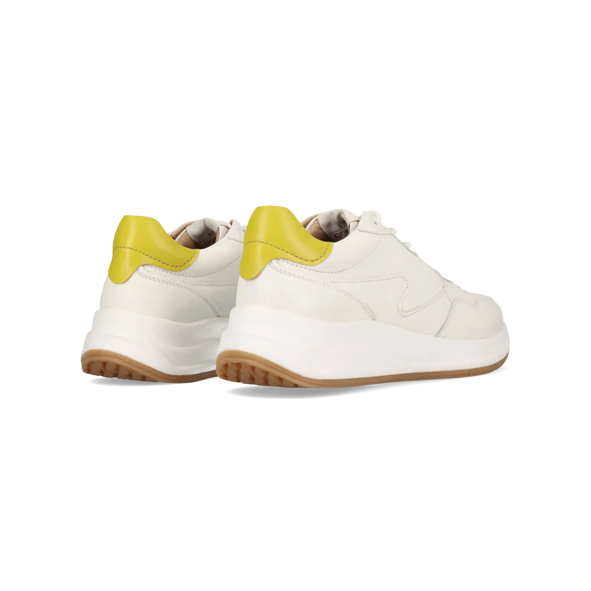Leder Sneaker weiß