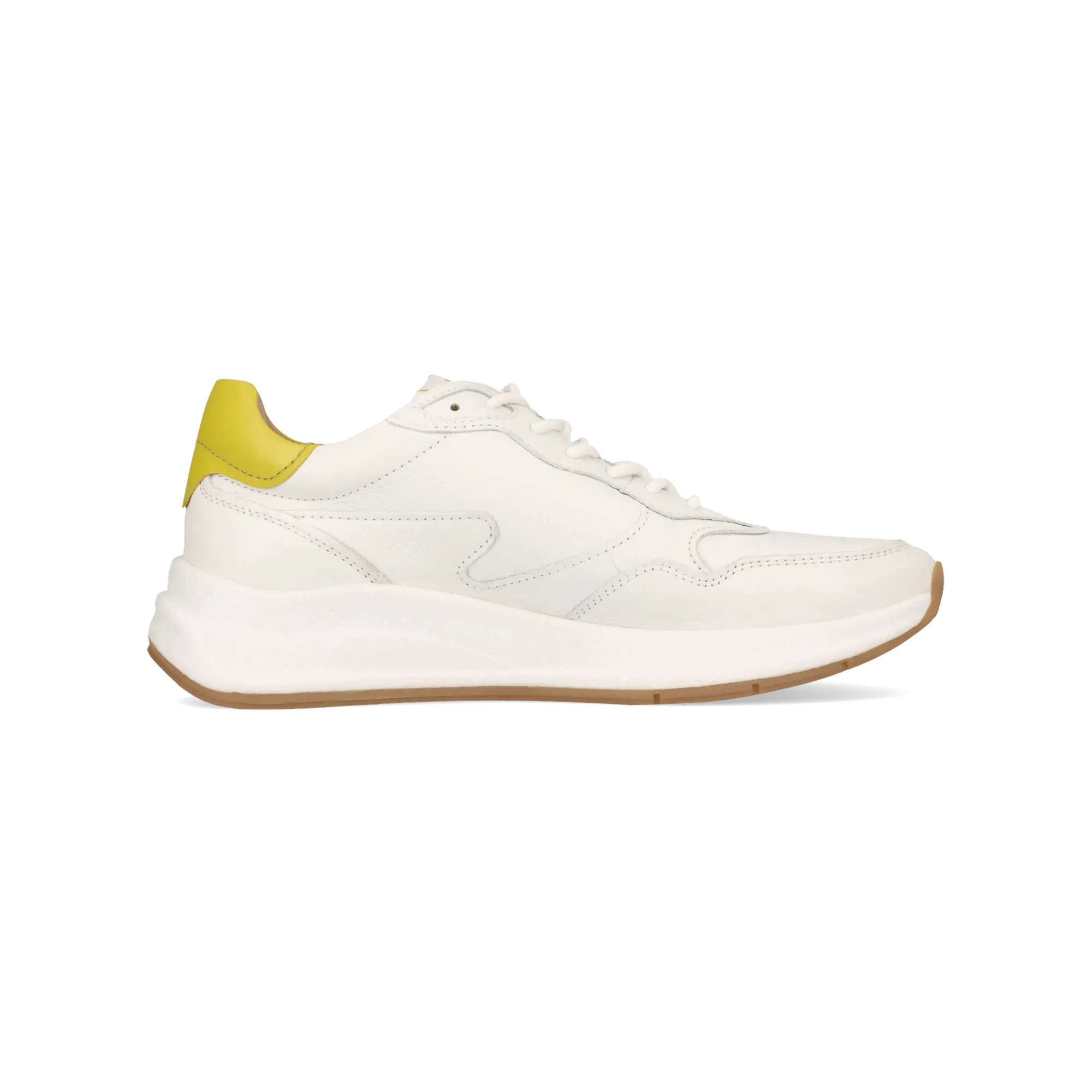 Leder Sneaker weiß
