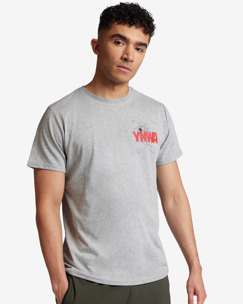 LFC Mens Anfield Map Tee Grey