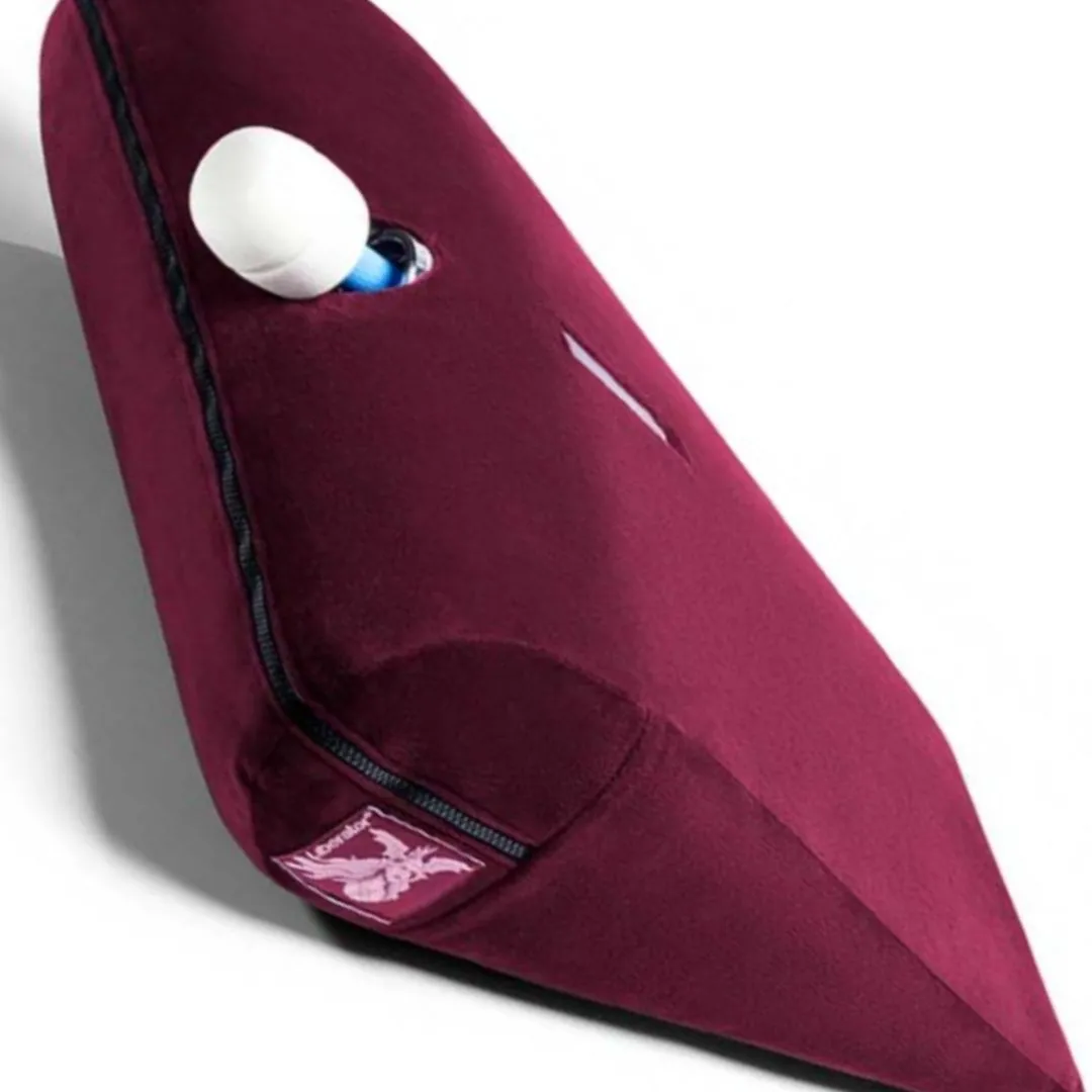 Liberator Axis Magic Wand Hands-Free Sex Toy Mount - Red