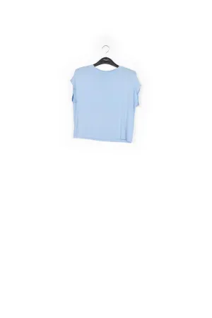 Light blue loose-fit t-shirt
