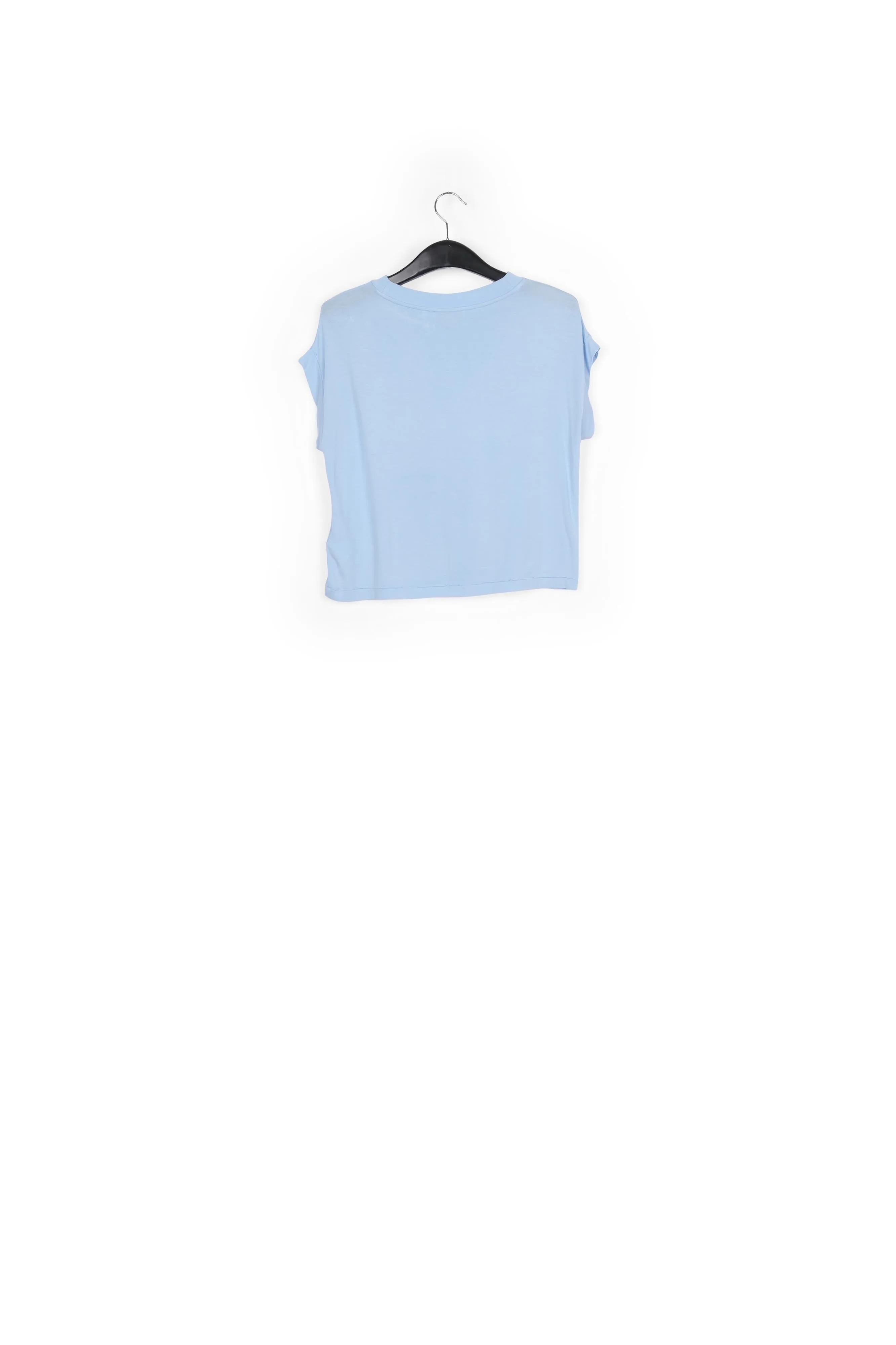 Light blue loose-fit t-shirt