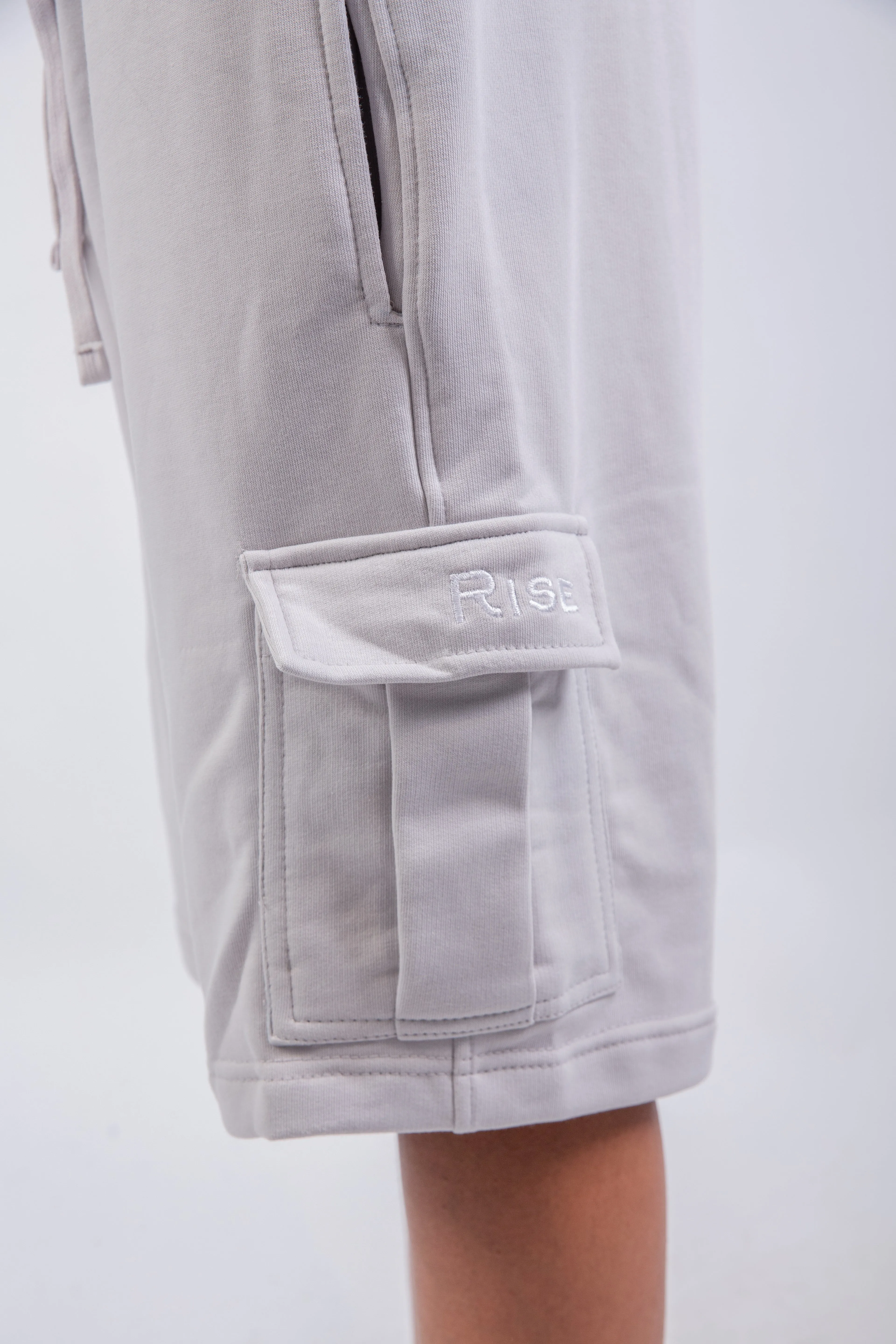 Limited Edition Short & Short Sleeve T-shirt Silver Set