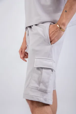 Limited Edition Shorts & Long Sleeve T-shirt-Silver Set
