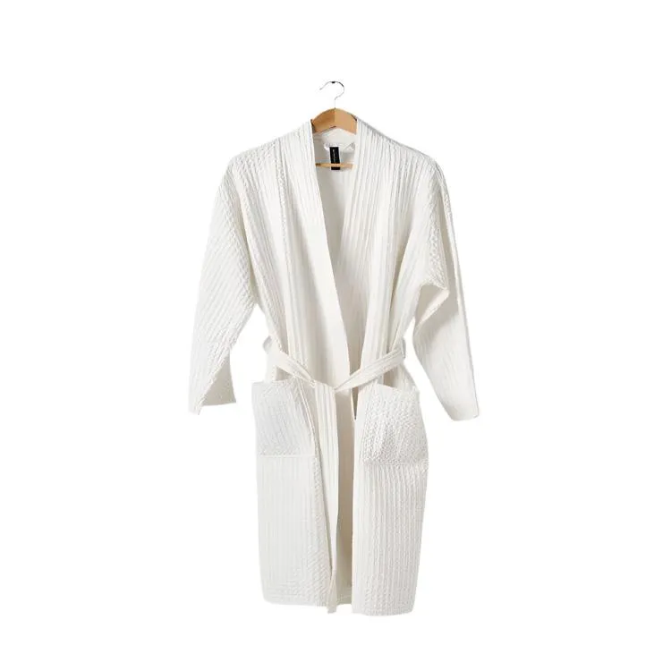 Linen House Keaton Bathrobe One Size Fits Most