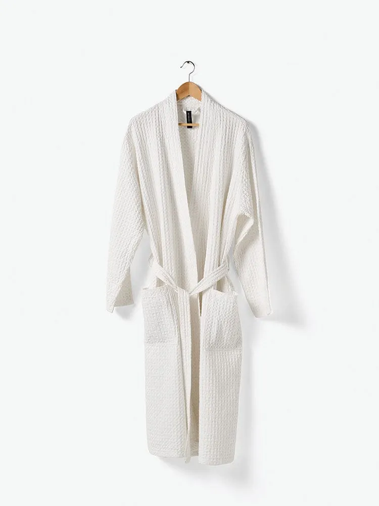 Linen House Keaton Bathrobe One Size Fits Most